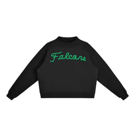 FALCONS TIMELESS  Mock-Neck Crew Sweatshirt