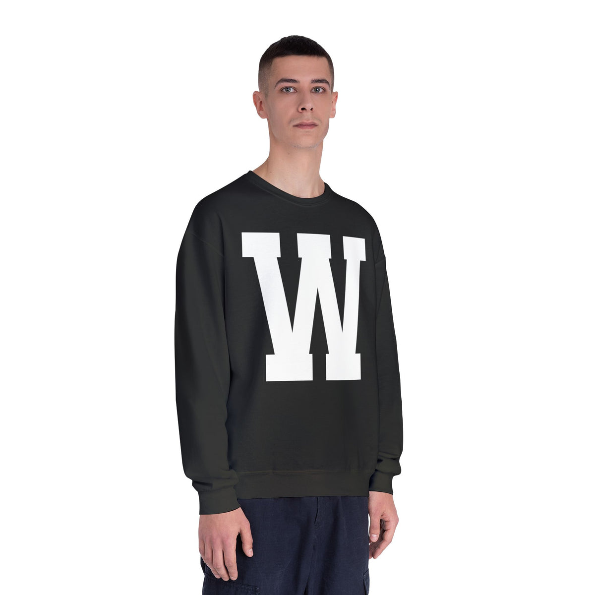 Woodinville Basketball Green | Unisex Crewneck Sweatshirt