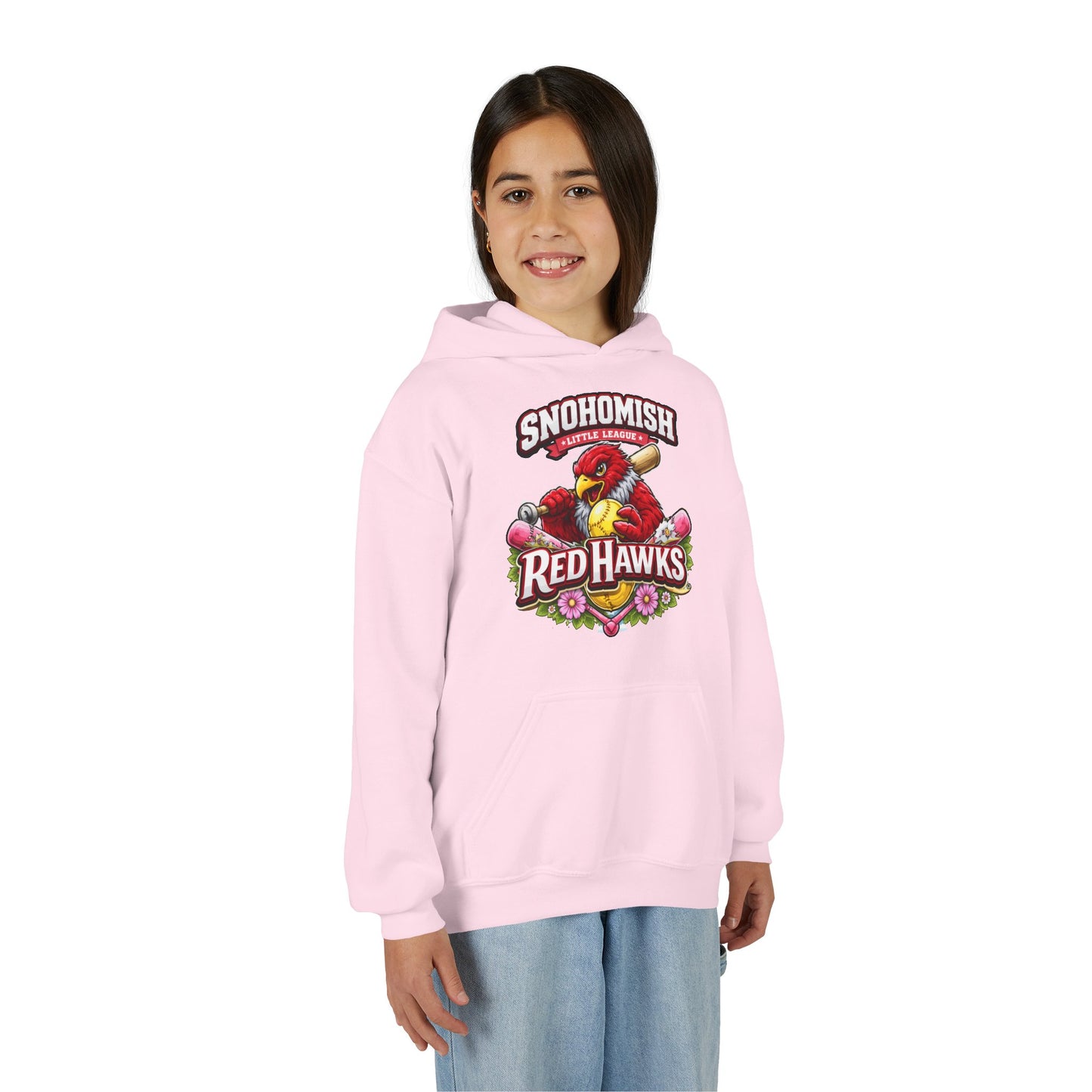 Red Hawks wider | Youth Hoodie