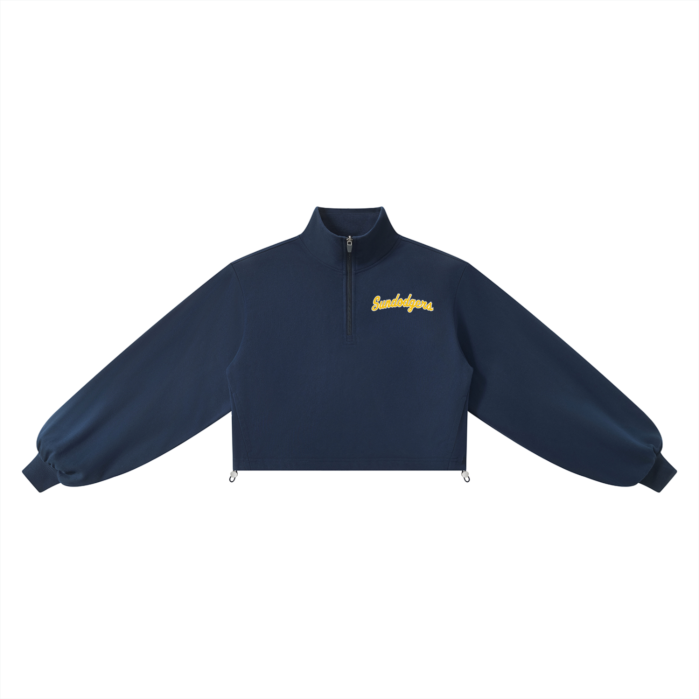 Sundodgers Women’s Mock-Neck Quarter-Zip Sweatshirt