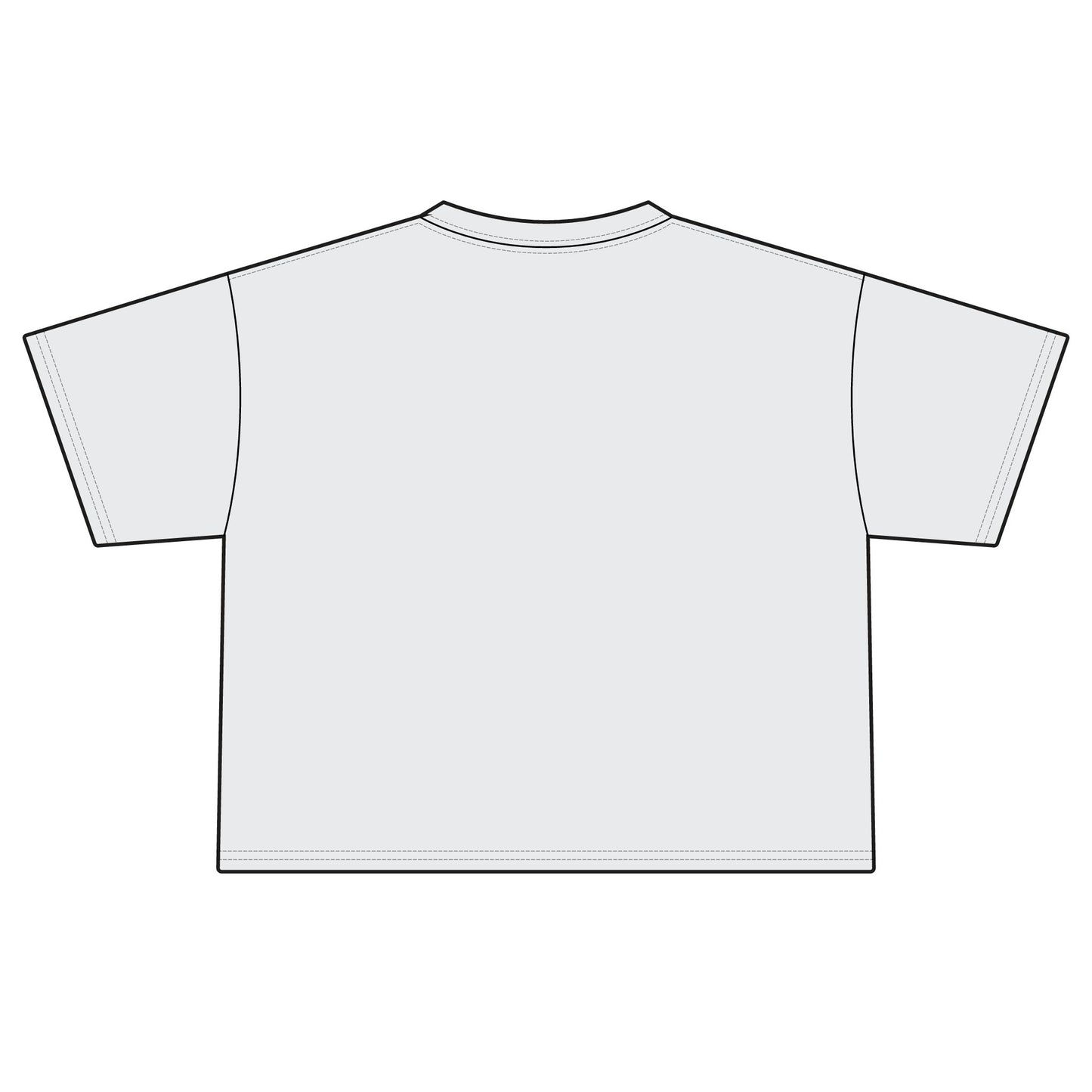 All Stars Softball Boxy Tee — "Woodinville All Stars" Women's Crop T-Shirt