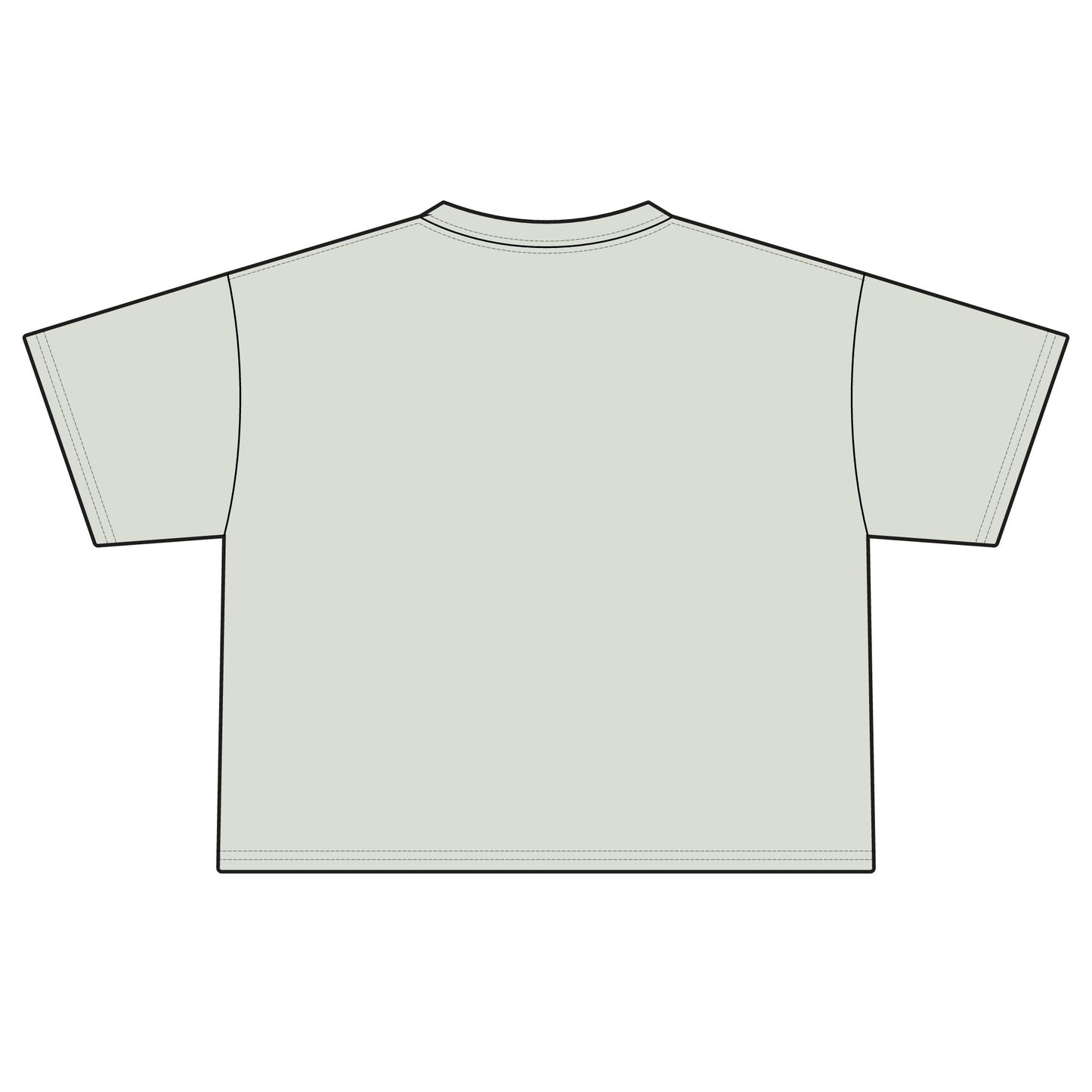 All Stars Softball Boxy Tee — "Woodinville All Stars" Women's Crop T-Shirt