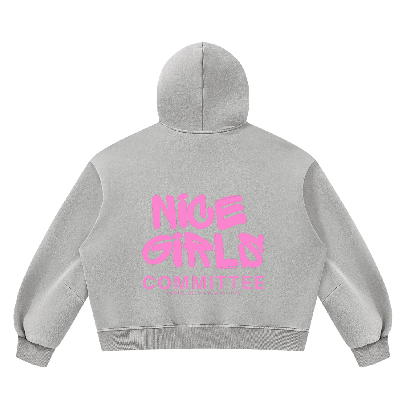 Nice Girls Committee SC | Vintage Wash Fleece Hoodie