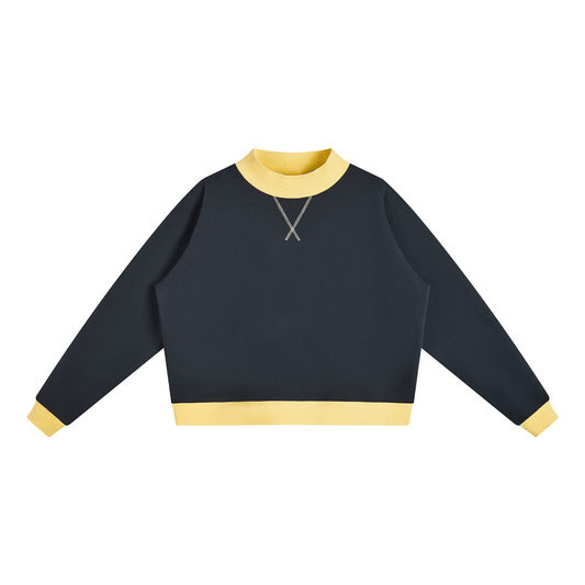 Sundodgers Navy & Gold Women’s Mock Neck