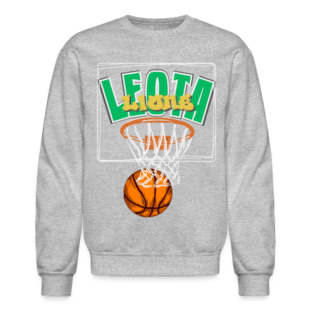 LIONS THROWBACK BASKETBALL - heather gray