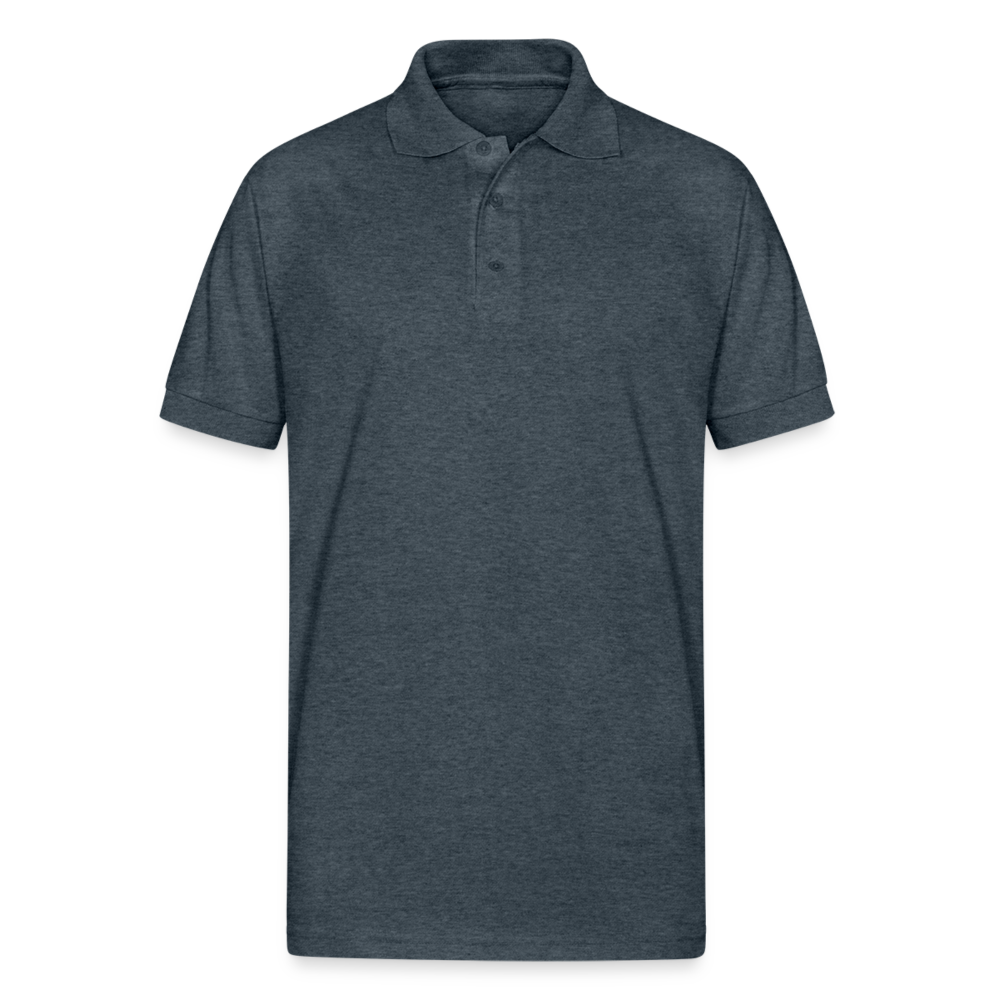 Gildan Unisex 50/50 Jersey Polo - deep heather