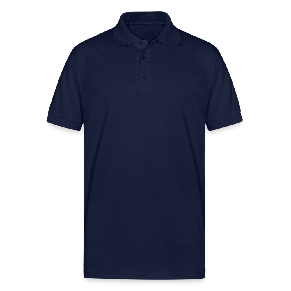 Gildan Unisex 50/50 Jersey Polo - navy