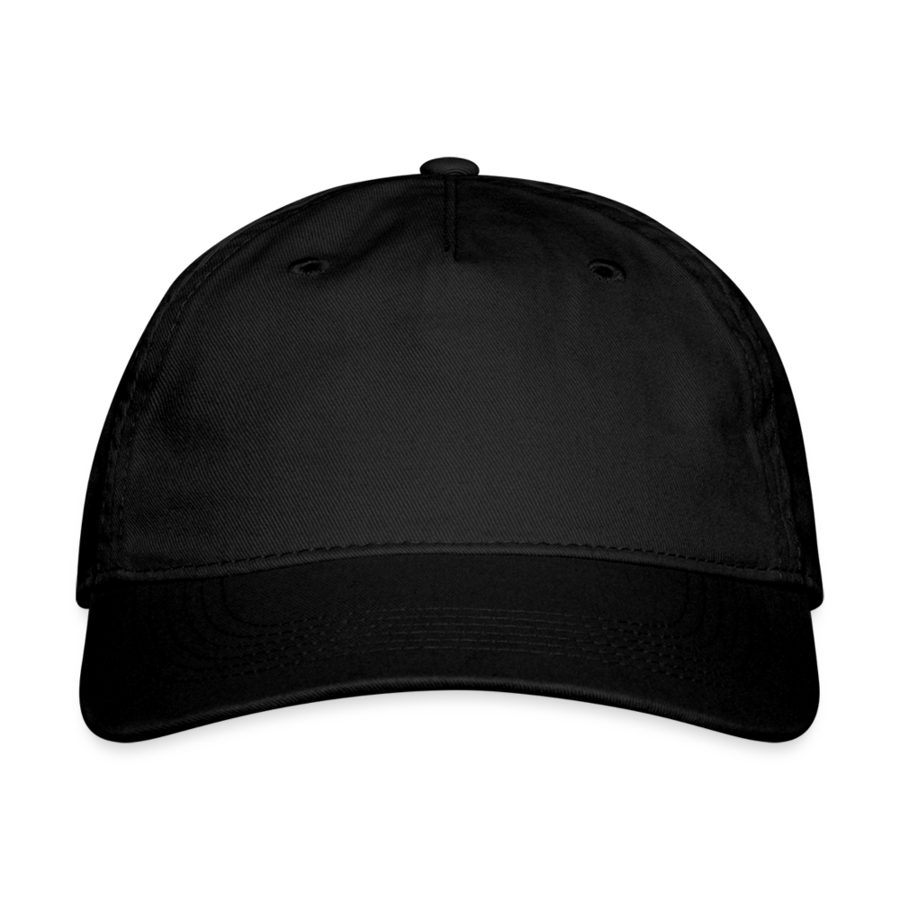 Organic Baseball Cap - black