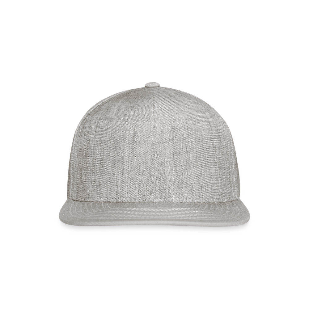 Snapback Baseball Cap - heather gray