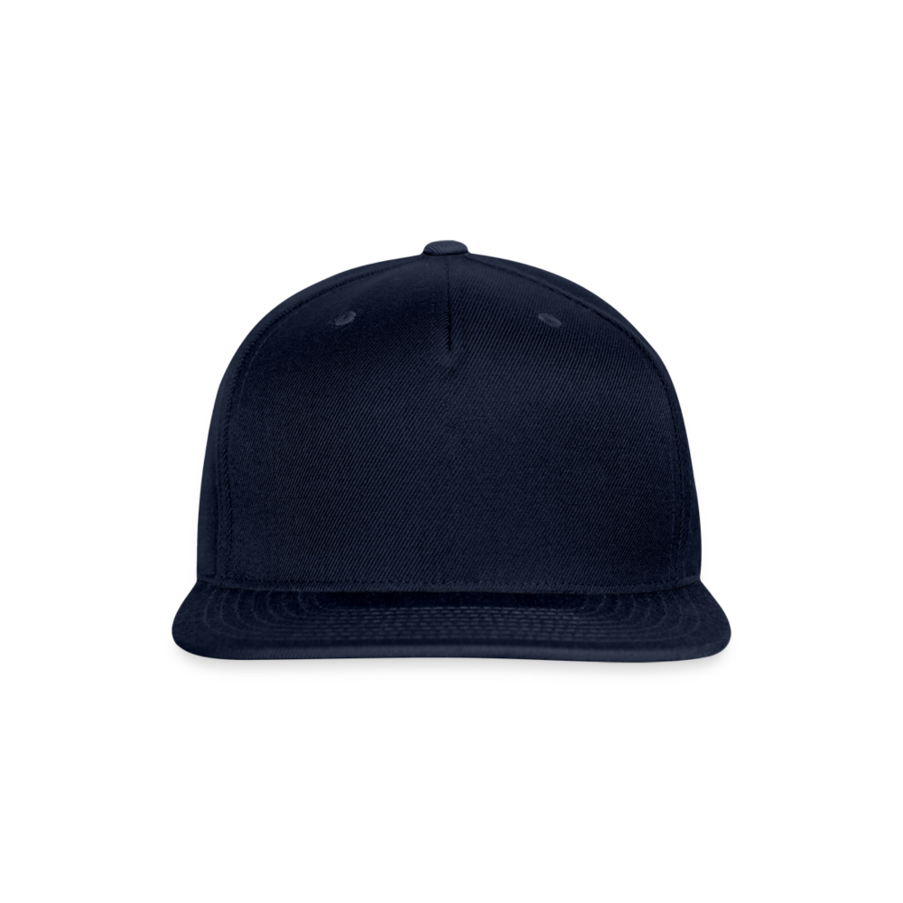 Snapback Baseball Cap - navy